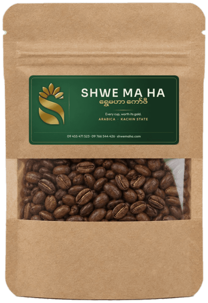 ရွှေမဟာ ကော်ဖီ 25 g ထုပ်